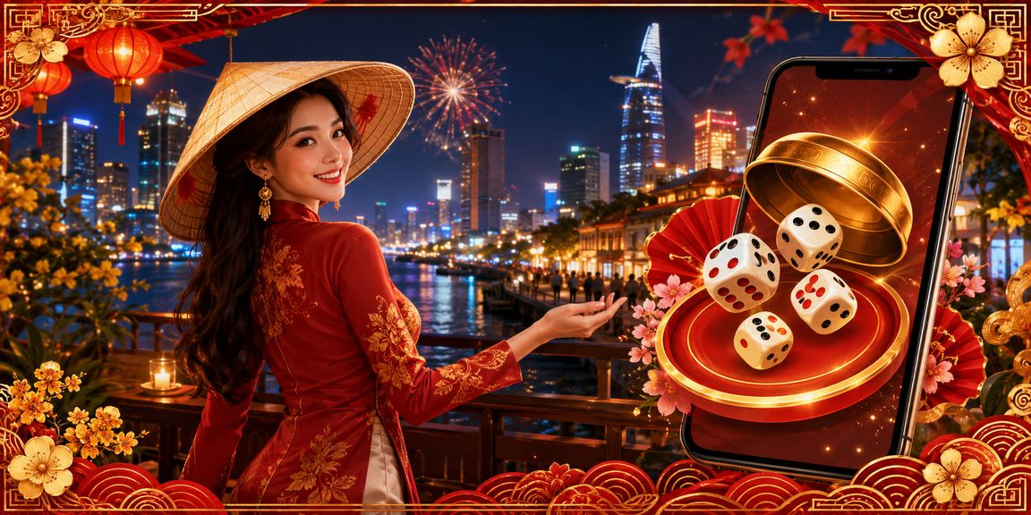 Khung cảnh Thành phố Hồ Chí Minh gợi nhịp chơi tài xỉu và giải trí đêm
